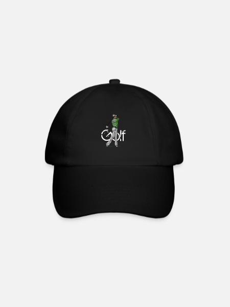 golf - Casquette classique - noir/noir
