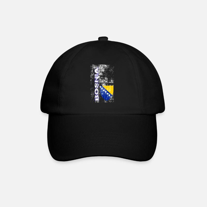 Bosnia - Casquette classique - noir/noir