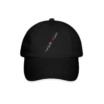 Space auto atterrit sur mars - Casquette classique - noir/noir - Devant
