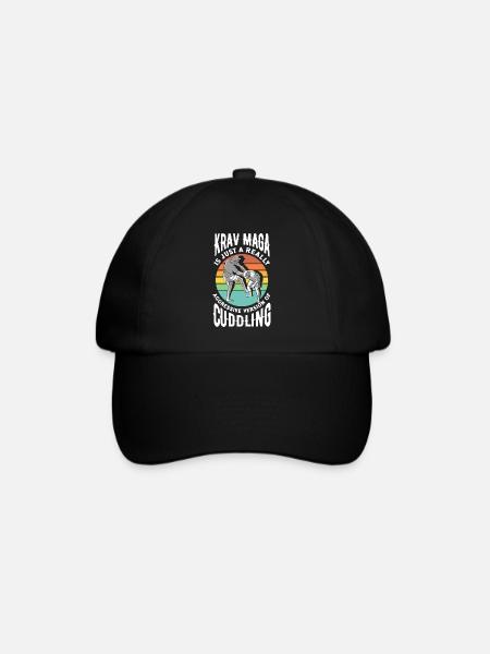 Arts Martiaux Autodéfense Krav Maga Citation drôle - Casquette classique - noir/noir