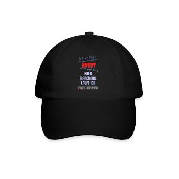 Frei Herum - Baseballkappe - Schwarz/Schwarz - Vorne
