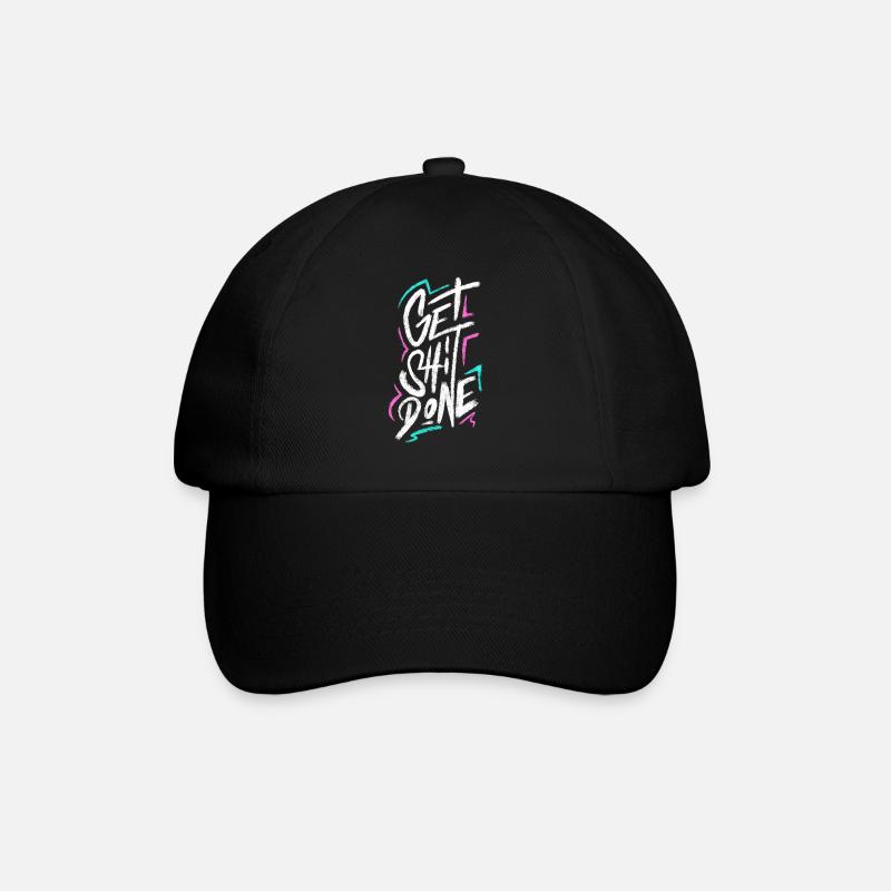 Faites de la merde - Casquette classique - noir/noir