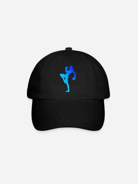 Men's Kickboxing Boxing Kickboxing Kickboxer - Baseball Cap - black/black