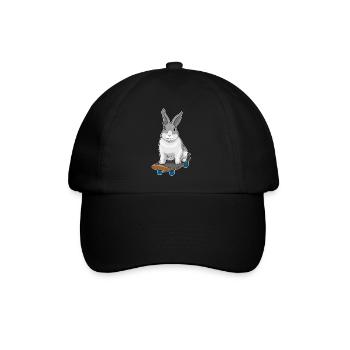 Rabbit Skater Skateboard - Casquette classique - noir/noir - Devant