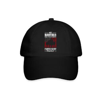 Puissance de feu du soldat léopard - Casquette classique - noir/noir - Devant