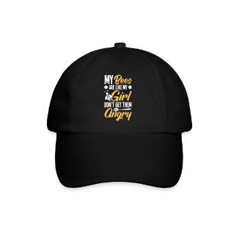 Beekeepers Bees Honey bees Beekeeping - Baseball Cap - black/black - Front