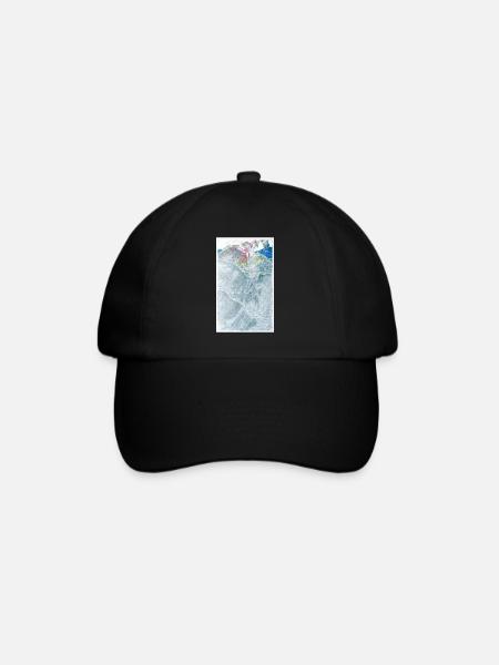 Nixen - Baseballkappe - Schwarz/Schwarz