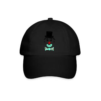 Sourire de clown - Casquette classique - noir/noir - Devant