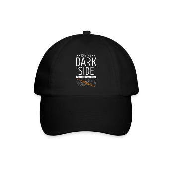 Fagottrohr für Fagottist und Fagottorchester - Baseballkappe - Schwarz/Schwarz - Vorne