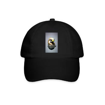 Aigle | Oiseaux | Liberté | Animaux - Casquette classique - noir/noir - Devant