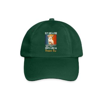 Fennec Fox Sly Cute Fennec Foxes Owner - Baseball Cap - bottle green - Front