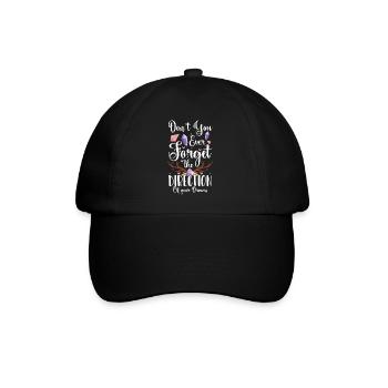 Rêves Mandala spirituel aborigène - Casquette classique - noir/noir - Devant