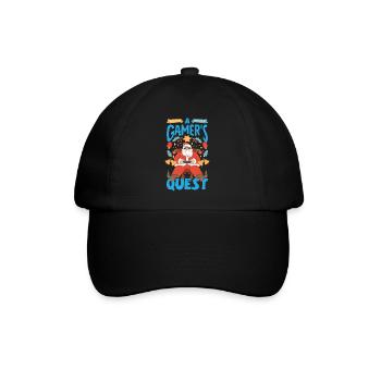 Mode inspirée du jeu Jeux sur le thème des Fêtes - Casquette classique - noir/noir - Devant