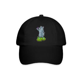 Wolf Dart Dartpfeil - Baseball Cap - black/black - Front