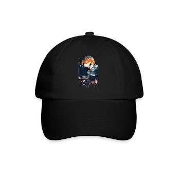 Panda - Casquette classique - noir/noir - Devant