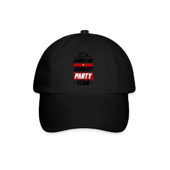 Après Ski Zermatt Party Team - Baseball Cap - black/black - Front