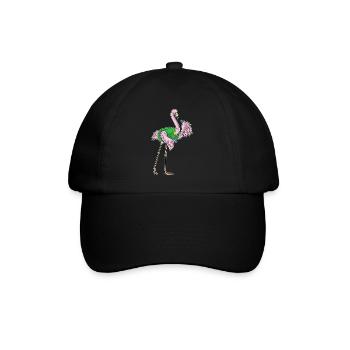 Flamingo Dart Dartpfeil - Baseball Cap - black/black - Front