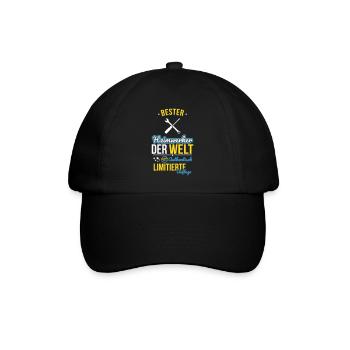 Best Home Improvement in the World - 100% Authentic - Baseball Cap - black/black - Front