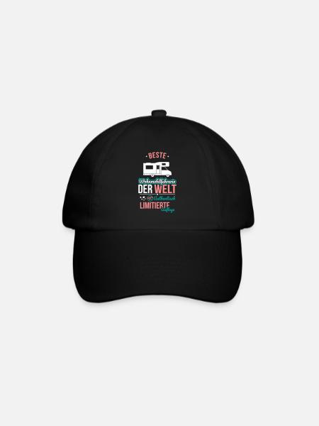 Meilleure conductrice de camping-car - 100 % authentique - Casquette classique - noir/noir