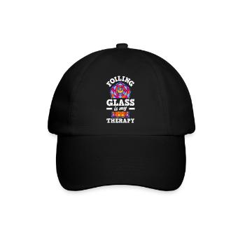 Art du vitrail Artiste du vitrail - Casquette classique - noir/noir - Devant