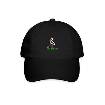 golf im elsass - Casquette classique - noir/noir - Devant