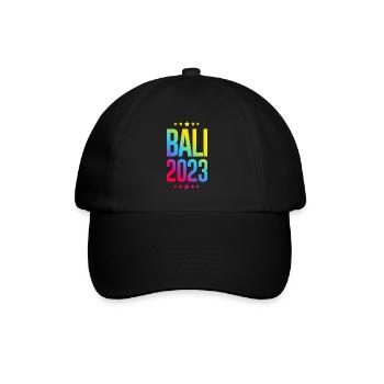 Bali 2023 - Baseballkappe - Schwarz/Schwarz - Vorne