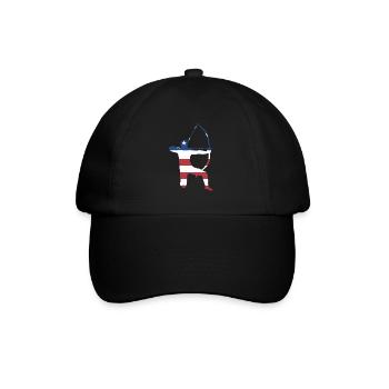 Sport Us Flag Archery - Baseball Cap - black/black - Front