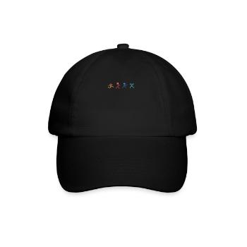 Sports Teacher Gymnastics Gymnastics Sports Trainer - Baseball Cap - black/black - Front