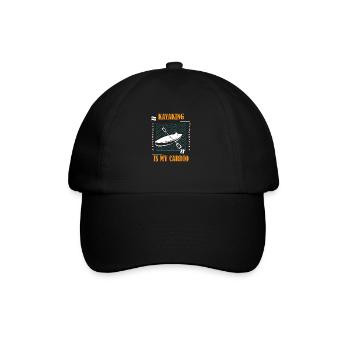 Faire du kayak en tant que Cardio Canoe Whitewater - Casquette classique - noir/noir - Devant