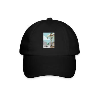 Nancy city - Baseball Cap - black/black - Front
