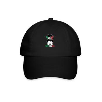 Italy Italian Vaffanculo - Baseball Cap - black/black - Front