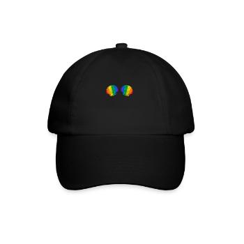 Shell Bikini Bra Mermaid Pride LGBTQ Costume - Casquette classique - noir/noir - Devant