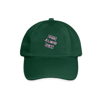 Alwin Alwin - Baseball Cap - bottle green - Front