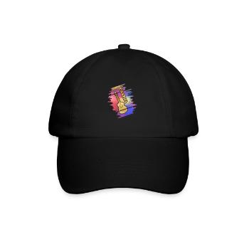 Castiel en tant que guitare - Casquette classique - noir/noir - Devant