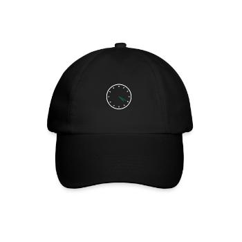 420 4:20 Clock Subtle Stoner - Baseball Cap - black/black - Front
