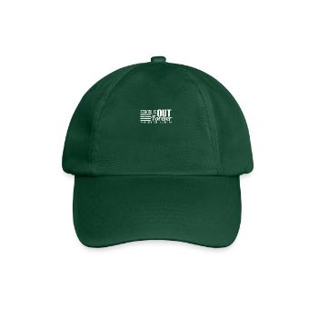 L’école est sortie pour toujours à la retraite et l’aime - Casquette classique - vert bouteille - Devant