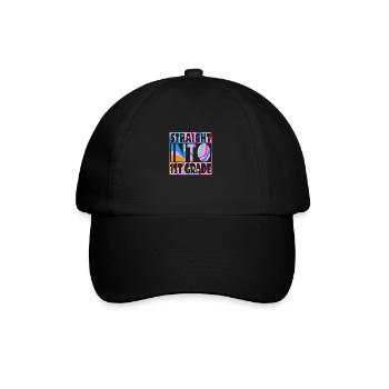 Directly to the 1st grade student schoolgirl - Baseball Cap - black/black - Front
