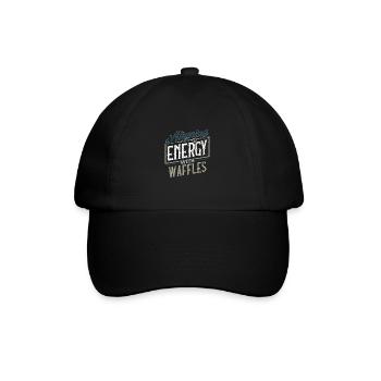 Aligning My Energy With Waffles Inspiration - Baseball Cap - black/black - Front