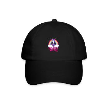 Death Metal Heavy Metal T-shirt arc-en-ciel - Casquette classique - noir/noir - Devant