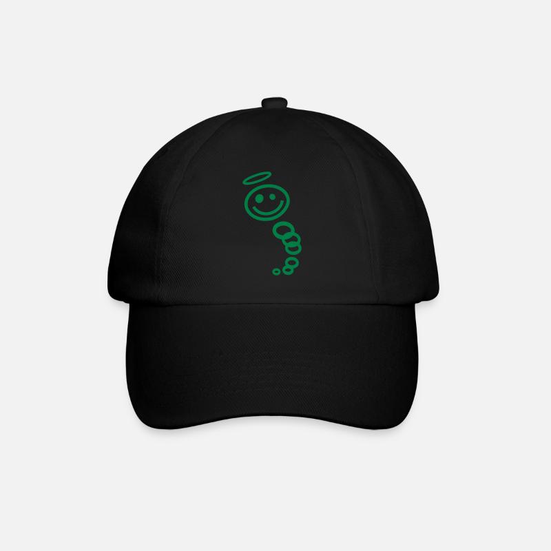 Gluehwuermchen - Casquette classique - noir/noir