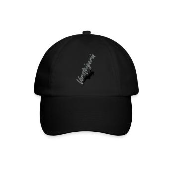 Vorsteigerin - Baseballkappe - Schwarz/Schwarz - Vorne