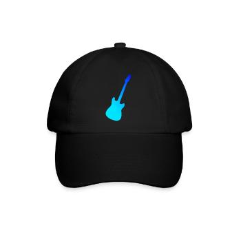 Guitariste Guitariste Guitare Guitariste Femmes - Casquette classique - noir/noir - Devant