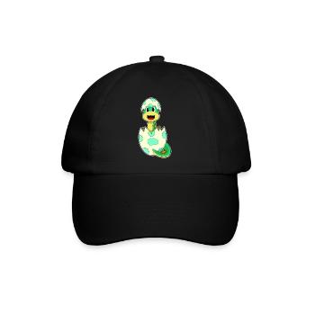 Œuf de serpent - Casquette classique - noir/noir - Devant