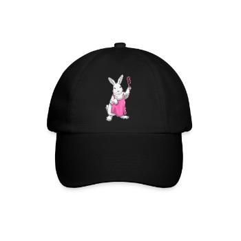 Bunny Hairdresser Comb - Baseball Cap - black/black - Front