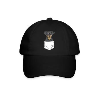 Chiweenie Chien - Casquette classique - noir/noir - Devant