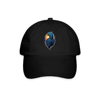 Eagle - Vereinigte Staaten - Vereinigte Staaten - Baseballkappe - Schwarz/Schwarz - Vorne