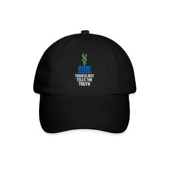 Chimiste légiste Laboratoire de criminalistique Toxicologie - Casquette classique - noir/noir - Devant