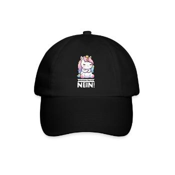 Avant que vous ne demandiez, pas de licorne licornes fan de licorne - Casquette classique - noir/noir - Devant