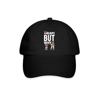 Okapi Lovers Okapi Animal Rare Wildlife Love - Baseball Cap - black/black - Front