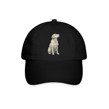 Labrador Gift for Dog Owners & Fans - Baseball Cap - black/black - Front